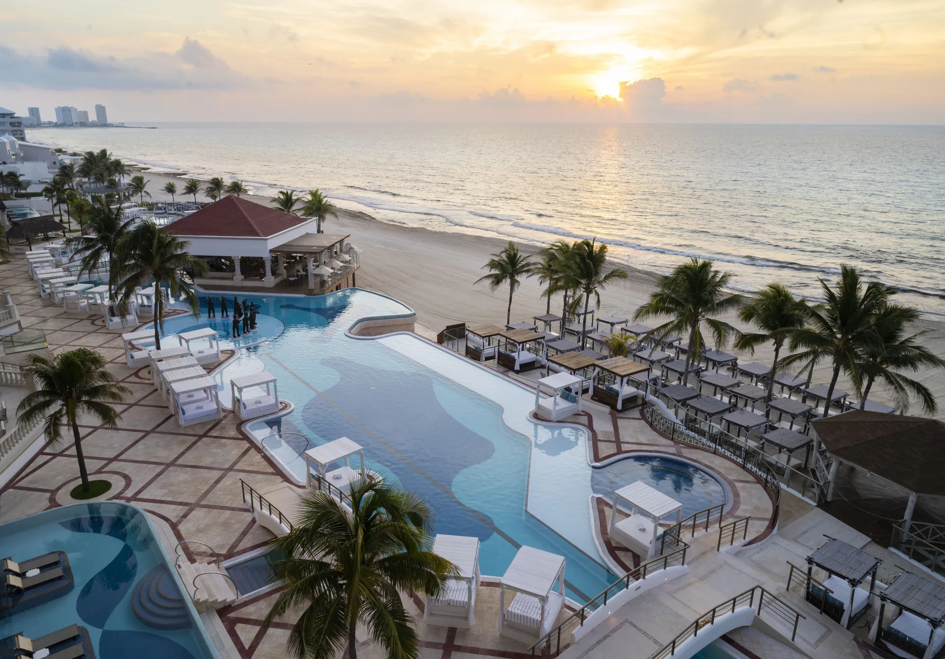 Hyatt Zilara Cancun adults-only all-inclusive beachfront resort with suites and infinity pool